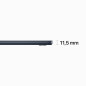 Apple MacBook Air 15" M2 8-core CPU 10-core GPU 256GB Mezzanotte Apple MacBook Air 15" M2 8-core CPU 10-core GPU 256GB Mezzanotte