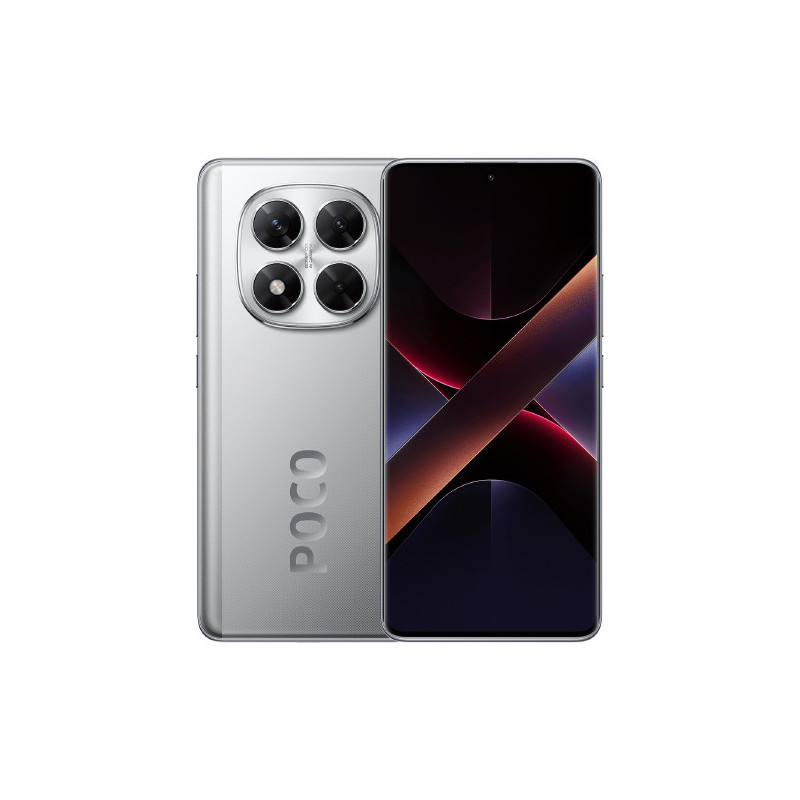 POCO X7 16,9 cm (6.67") Doppia SIM 5G USB tipo-C 12 GB 512 GB 5110 mAh Argento POCO X7 16,9 cm (6.67") Doppia SIM 5G USB tipo-C 12 GB 512 GB 5110 mAh Argento