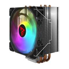 Savio SAVGCOVORTEXX2ARGB sistema di raffreddamento per computer Circuiti integrati Raffreddatore d'aria 12 cm Nero 1 pz
