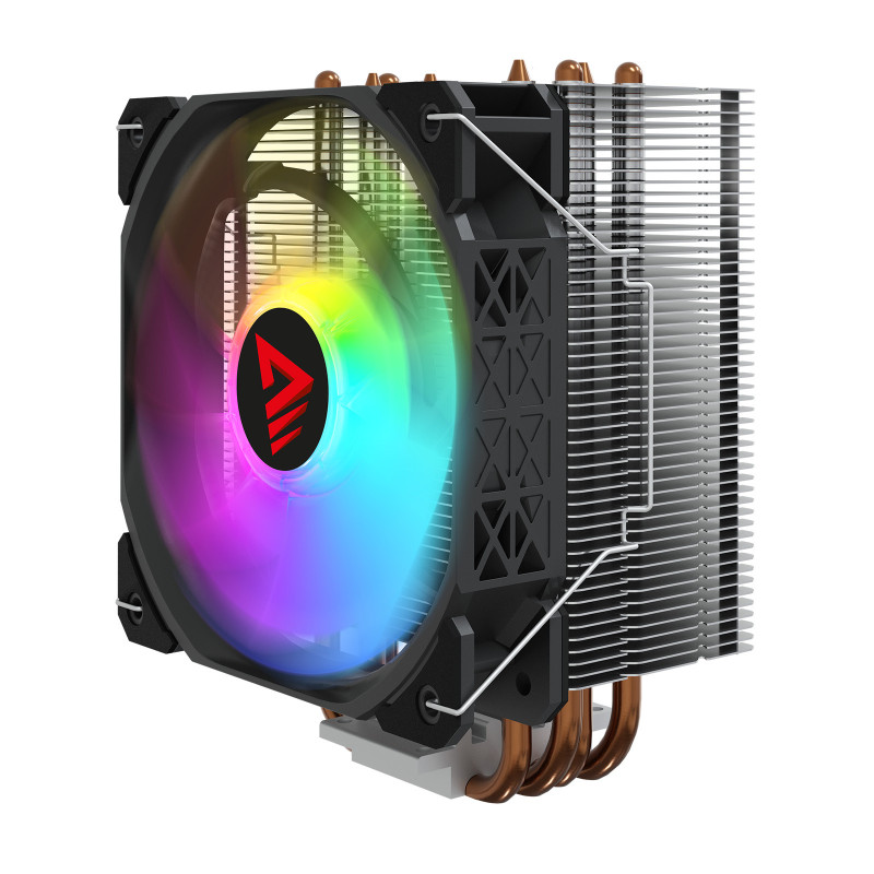 Savio SAVGCOVORTEXX2ARGB sistema di raffreddamento per computer Circuiti integrati Raffreddatore d'aria 12 cm Nero 1 pz Savio SAVGCOVORTEXX2ARGB sistema di raffreddamento per computer Circuiti integrati Raffreddatore d'aria 12 cm Nero 1 pz