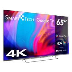 SMART Technologies 65UG02V TV 165,1 cm (65") 4K Ultra HD Smart TV Wi-Fi Grigio 260 cd m²
