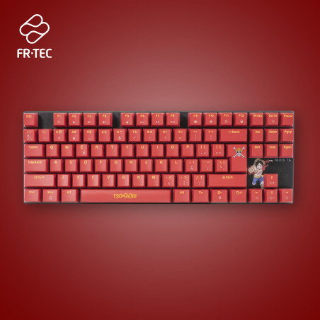 Blade Gaming OP4001 tastiera USB QWERTY Inglese, Spagnolo Borgogna