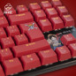 Blade Gaming OP4001 tastiera USB QWERTY Inglese, Spagnolo Borgogna