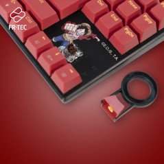Blade Gaming OP4001 tastiera USB QWERTY Inglese, Spagnolo Borgogna