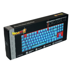 Blade Gaming Dragon Ball Super tastiera USB QWERTY Blu, Arancione