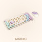TANOOKI TNK4001 tastiera Mouse incluso Casa USB + Bluetooth QWERTY Inglese, Spagnolo Crema TANOOKI TNK4001 tastiera Mouse incluso Casa USB + Bluetooth QWERTY Inglese, Spagnolo Crema