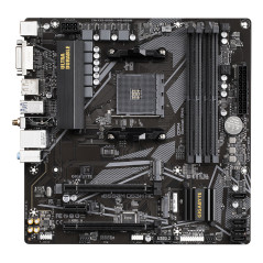 GIGABYTE B550M DS3H AC Scheda madre - CPU AMD Ryzen 5000, VRM a 5+3 fasi, fino a 4733 MHz DDR4, 1xPCIe 4.0 + 1xPCIe 3.0 M.2,