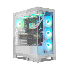 NOX Hummer Glock Midi Tower Bianco