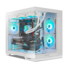 NOX Hummer Astra Neo White Midi Tower Bianco