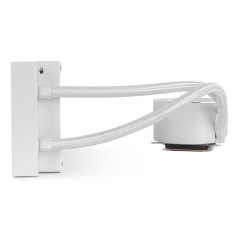 NOX Hummer X-360 LCD Processore Raffreddatore d'aria 12 cm Bianco 1 pz