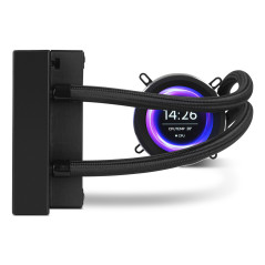 NOX Hummer X-360 LCD Processore Raffreddatore d'aria 12 cm Nero 1 pz