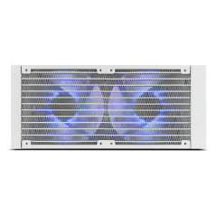 NOX Hummer X-240 LCD Processore Raffreddatore d'aria 12 cm Bianco 1 pz