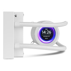 NOX Hummer X-240 LCD Processore Raffreddatore d'aria 12 cm Bianco 1 pz