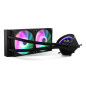 NOX Hummer X-240 LCD Processore Raffreddatore d'aria 12 cm Nero 1 pz