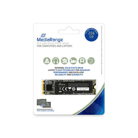 MediaRange MR1022 drives allo stato solido 256 GB M.2 Serial ATA III 3D TLC NAND
