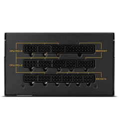 NOX Hummer X 850W PLUS GOLD alimentatore per computer 24-pin ATX Nero