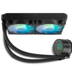 NOX Hummer M-240 ARGB Processore Raffreddatore di liquidi tutto in uno 12 cm Nero