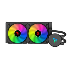 Savio VELOX 240 mm Case per computer Kit di raffreddamento a liquido 12 cm Nero 1 pz