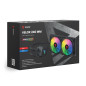 Savio VELOX 240 mm Case per computer Kit di raffreddamento a liquido 12 cm Nero 1 pz Savio VELOX 240 mm Case per computer Kit di raffreddamento a liquido 12 cm Nero 1 pz