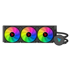 Savio VELOX 360 MM sistema di raffreddamento per computer Processore Raffreddatore di liquidi tutto in uno 36 cm Nero 1 pz