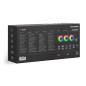 Savio VELOX 360 MM sistema di raffreddamento per computer Processore Raffreddatore di liquidi tutto in uno 36 cm Nero 1 pz