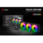 Savio VELOX 360 MM sistema di raffreddamento per computer Processore Raffreddatore di liquidi tutto in uno 36 cm Nero 1 pz