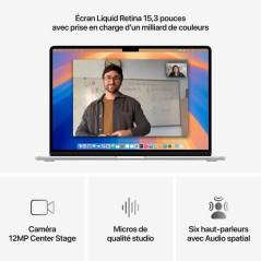 Laptop Apple MacBook Air M4 15,3" M4 16 GB RAM 512 GB SSD