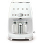 Smeg Macchina da Caffè Filtro 50's Style – Bianco LUCIDO – DCF02WHEU