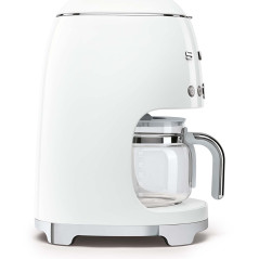 Smeg Macchina da Caffè Filtro 50's Style – Bianco LUCIDO – DCF02WHEU