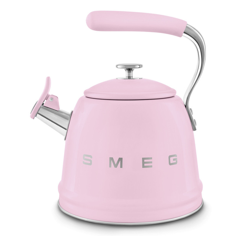 Smeg Bollitore con fischio 50's Style - Rosa LUCIDO - WKF01PK