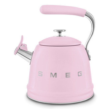 Smeg Bollitore con fischio 50's Style - Rosa LUCIDO - WKF01PK