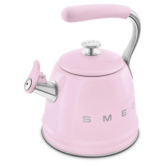 Smeg Bollitore con fischio 50's Style - Rosa LUCIDO - WKF01PK