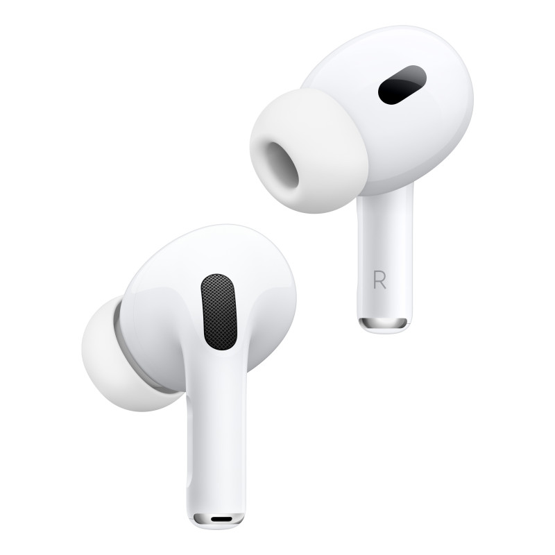 Apple AirPods Pro (seconda generazione) AirPods Pro (2nd generation) Cuffie Wireless In-ear Musica e Chiamate Bluetooth Bianco Apple AirPods Pro (seconda generazione) AirPods Pro (2nd generation) Cuffie Wireless In-ear Musica e Chiamate Bluetooth Bianco