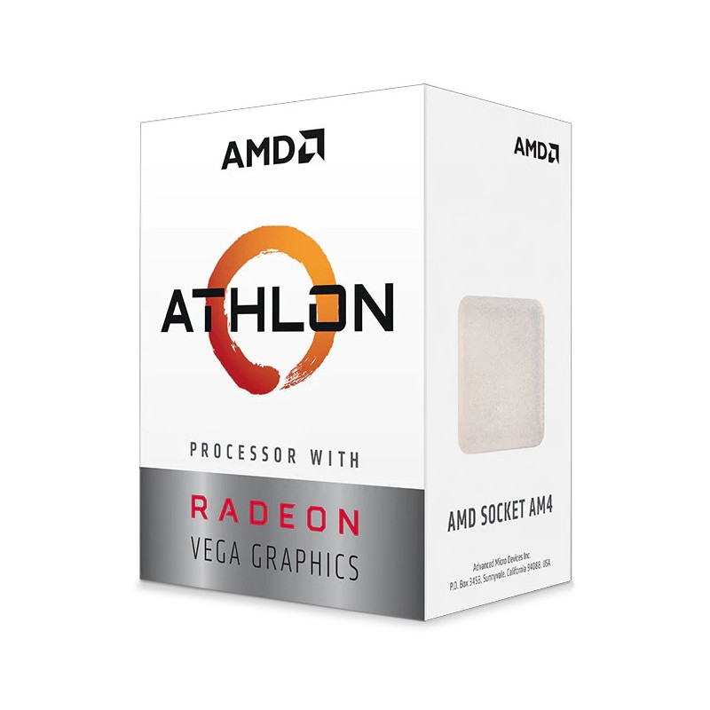 AMD Athlon 3000G processore 3,5 GHz 4 MB L3 AMD Athlon 3000G processore 3,5 GHz 4 MB L3