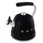 Smeg Bollitore con fischio 50's Style - Nero LUCIDO - WKF01BL
