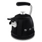Smeg Bollitore con fischio 50's Style - Nero LUCIDO - WKF01BL