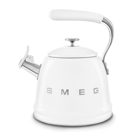 Smeg Bollitore con fischio 50's Style - Bianco LUCIDO - WKF01WH