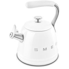 Smeg Bollitore con fischio 50's Style - Bianco LUCIDO - WKF01WH