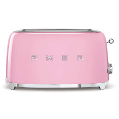 Smeg Tostapane 50's Style – Rosa LUCIDO 2x4 – TSF02PKEU