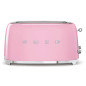 Smeg Tostapane 50's Style – Rosa LUCIDO 2x4 – TSF02PKEU