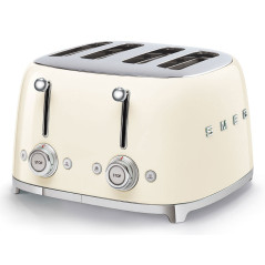 Smeg Tostapane 50's Style – Panna LUCIDO 4x4 – TSF03CREU
