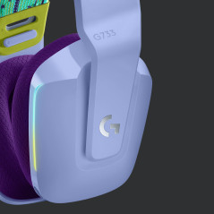 Logitech G 981-000890 cuffia e auricolare Wireless A Padiglione Gaming Lillà