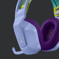 Logitech G 981-000890 cuffia e auricolare Wireless A Padiglione Gaming Lillà
