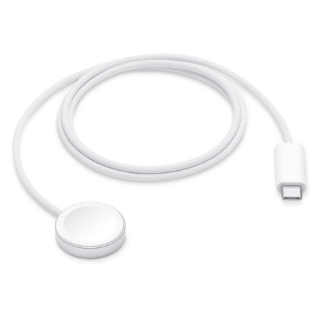 Apple MT0H3TY/A Caricabatterie per dispositivi mobili Orologio intelligente Bianco USB Carica wireless Ricarica rapida Interno