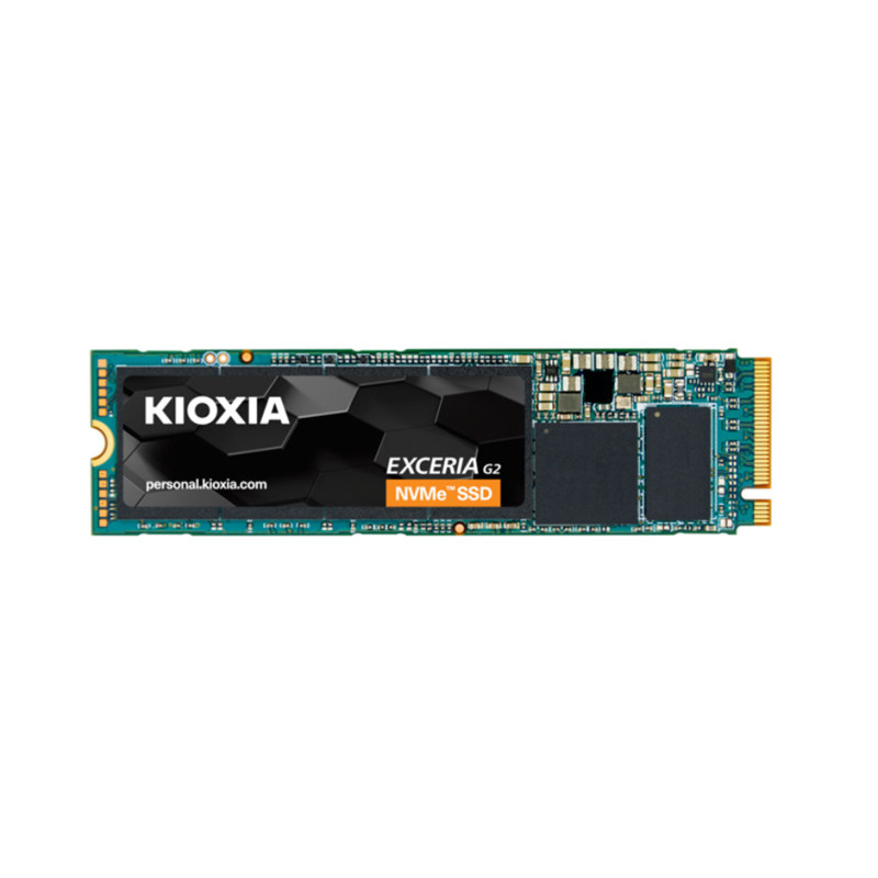 Kioxia Exceria G2 500 GB M.2 PCI Express 3.1 NVMe BiCS FLASH TLC Kioxia Exceria G2 500 GB M.2 PCI Express 3.1 NVMe BiCS FLASH TLC