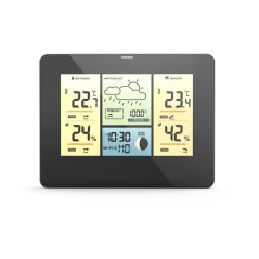 Hama 00176596 stazione meteorologica digitale Nero Batteria Wi-Fi