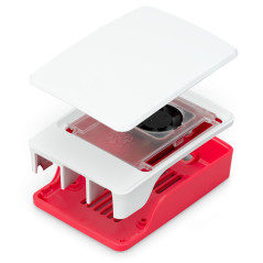 Raspberry Pi SC1159 accessorio per scheda di sviluppo Radiatore Rosso, Bianco