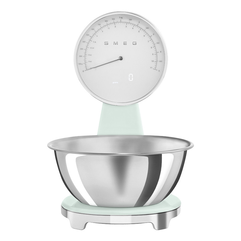 Smeg Bilancia da cucina 50's Style – Verde Pastello LUCIDO - KSF01PGWW Smeg Bilancia da cucina 50's Style – Verde Pastello LUCIDO - KSF01PGWW