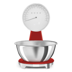 Smeg Bilancia da cucina 50's Style – Rosso LUCIDO - KSF01RDWW
