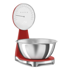 Smeg Bilancia da cucina 50's Style – Rosso LUCIDO - KSF01RDWW